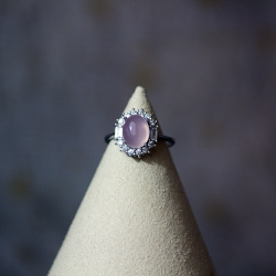 Pierre Calcédoine rose...