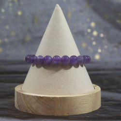 Bracelet d'Améthyste 8 mm