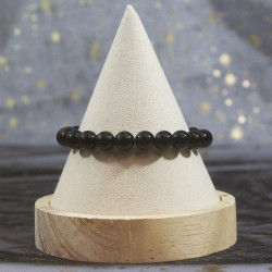 Bracelet d'Obsidienne Noir