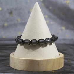 Bracelet en hématite tressé