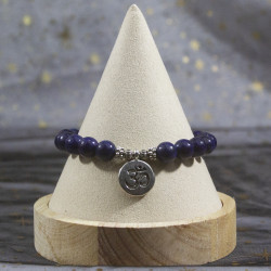 Bracelet en Lazurite 8mm