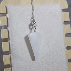 Pendule cristal de roche