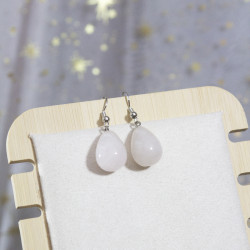 Boucle d'oreille en quartz...