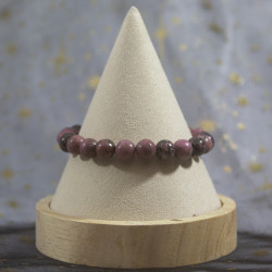 Bracelet en Rhodonite 8mm