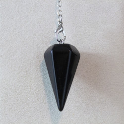 Pendule Agate Noire