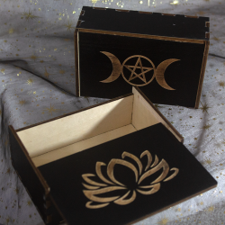 Boite de rangement en bois